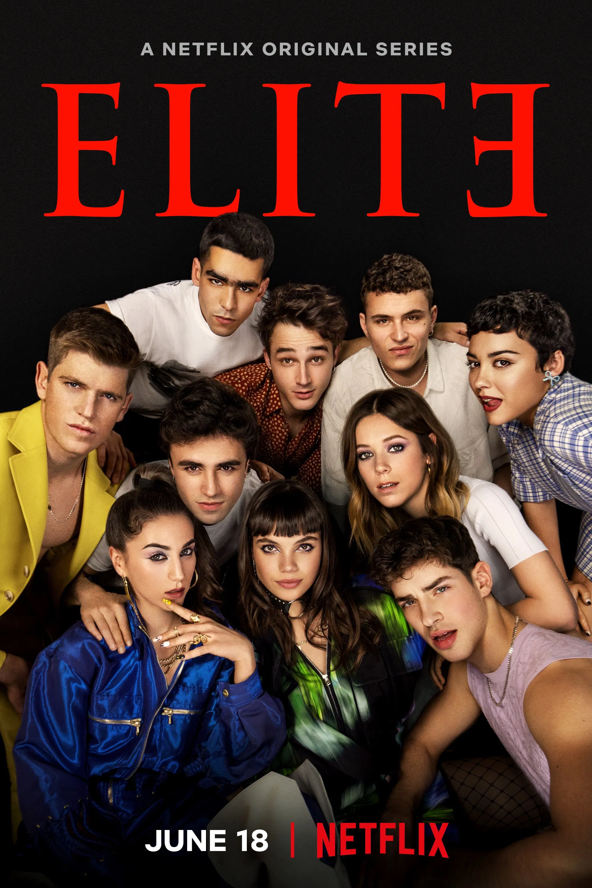 Cartel de la serie Élite